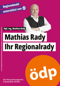Listenplatz 1 im Wahlkreis Esslingen, Mathias Rady