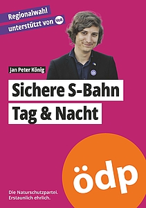 Listenplatz 1 im Wahlkreis Stuttgart, Jan Peter König (Volt)